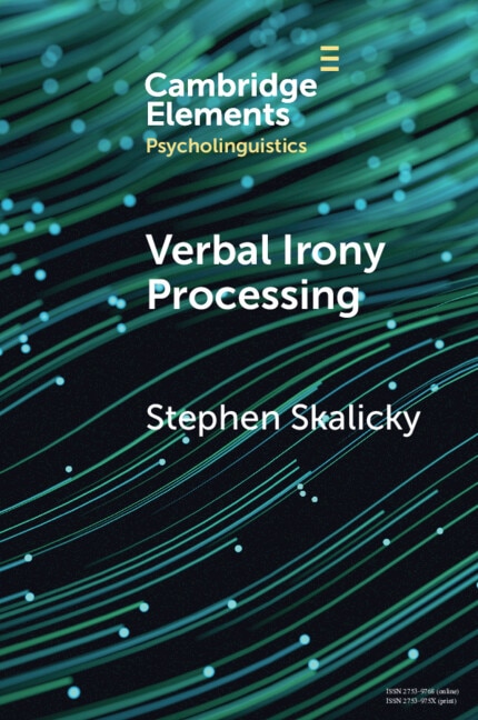 Front cover_Verbal Irony Processing