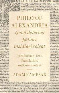 Front cover_Philo of Alexandria: Quod deterius potiori insidiari soleat