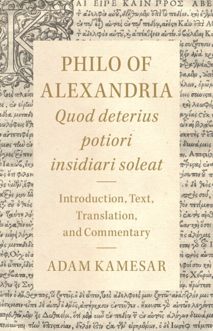 Front cover_Philo of Alexandria: Quod deterius potiori insidiari soleat