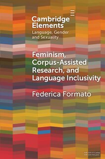 Front cover_Feminism, Corpus-assisted Research and Language Inclusivity
