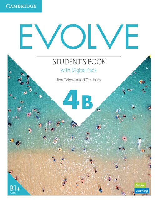 Front cover_Evolve Level 4B Student's Book with Digital Pack