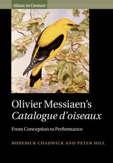 Front cover_Olivier Messiaen's Catalogue D'oiseaux