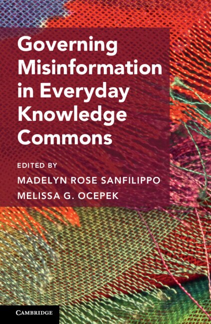 Front cover_Governing Misinformation in Everyday Knowledge Commons