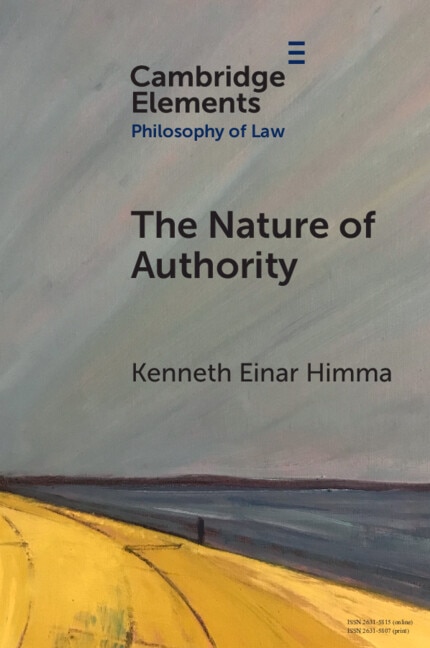 Front cover_The Nature of Authority