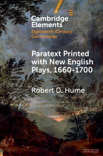 Front cover_Paratext Printed with New English Plays, 1660–1700