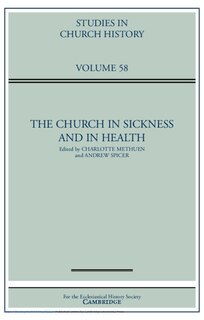 Front cover_The Church in Sickness and in Health: Volume 58