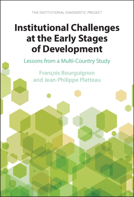 Front cover_Institutional Challenges at the Early Stages of Development