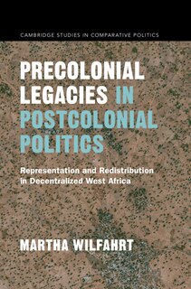 Couverture_Precolonial Legacies in Postcolonial Politics