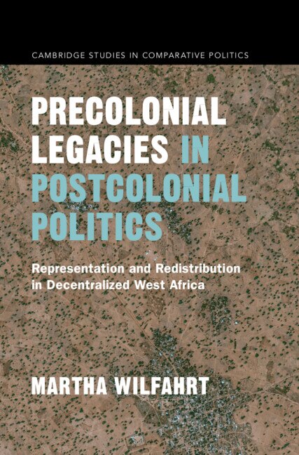 Couverture_Precolonial Legacies in Postcolonial Politics
