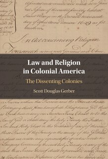 Couverture_Law and Religion in Colonial America