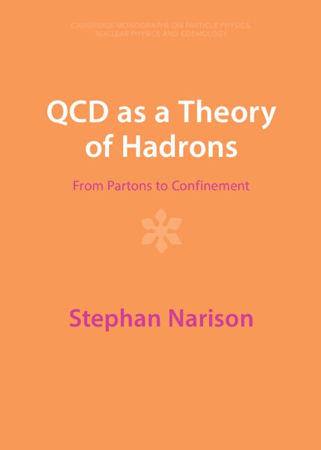 Front cover_QCD as a Theory of Hadrons