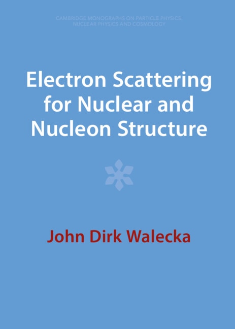 Front cover_Electron Scattering for Nuclear and Nucleon Structure