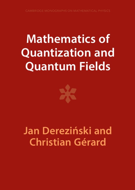 Front cover_Mathematics of Quantization and Quantum Fields