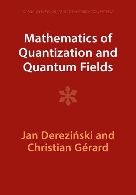 Front cover_Mathematics of Quantization and Quantum Fields