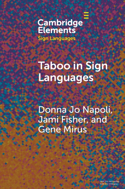 Front cover_Taboo in Sign Languages