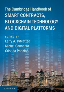 Couverture_The Cambridge Handbook of Smart Contracts, Blockchain Technology and Digital Platforms