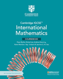 Couverture_Cambridge IGCSE™ International Mathematics Coursebook with Cambridge Online Mathematics (2 Years' Access)