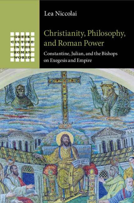 Front cover_Christianity, Philosophy, and Roman Power