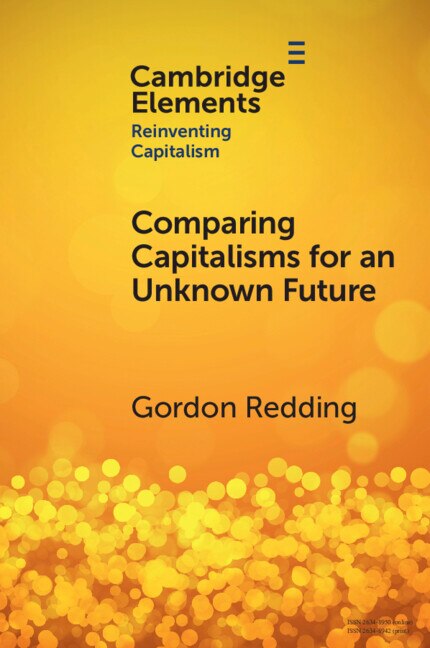 Front cover_Comparing Capitalisms for an Unknown Future