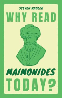 Front cover_Why Read Maimonides Today?
