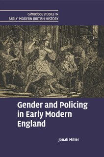 Front cover_Gender and Policing in Early Modern England