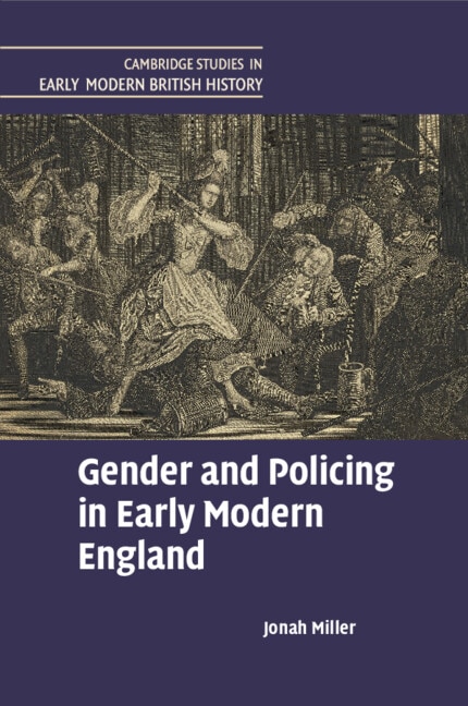 Front cover_Gender and Policing in Early Modern England