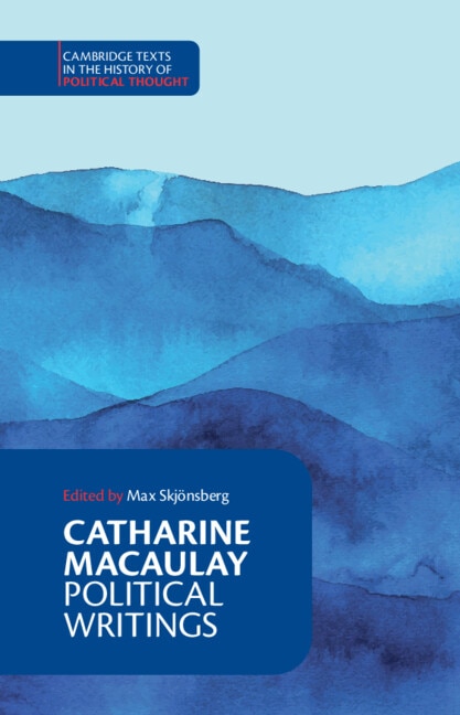 Front cover_Catharine Macaulay: Political Writings