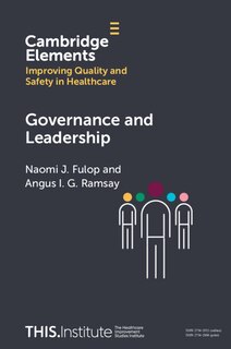 Front cover_Governance and Leadership