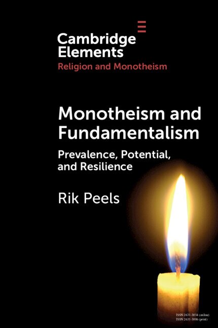 Front cover_Monotheism and Fundamentalism