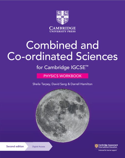 Couverture_Cambridge IGCSE™ Combined and Co-ordinated Sciences Physics Workbook with Digital Access (2 Years)