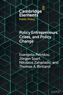 Front cover_Policy Entrepreneurs, Crises, and Policy Change