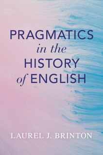 Front cover_Pragmatics in the History of English