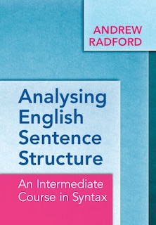 Front cover_Analysing English Sentence Structure