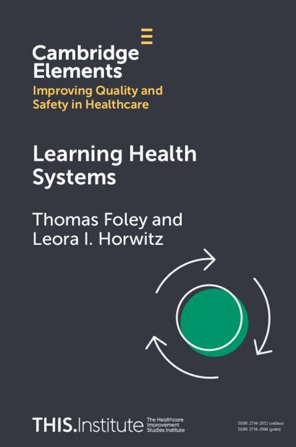 Front cover_Learning Health Systems
