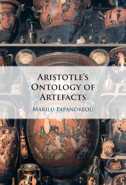 Front cover_Aristotle's Ontology of Artefacts