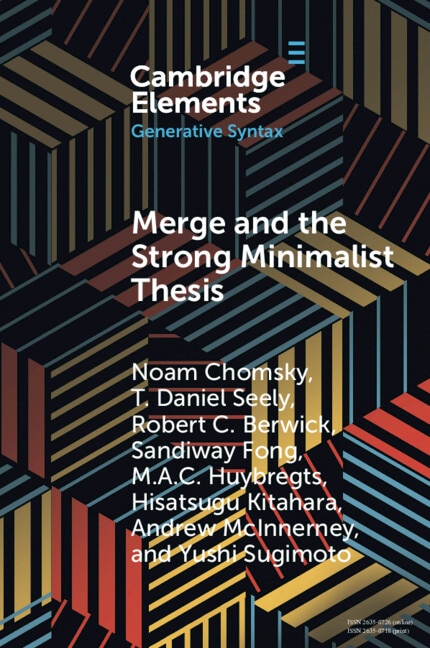 Front cover_Merge and the Strong Minimalist Thesis