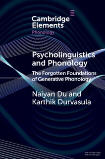 Front cover_Psycholinguistics and Phonology