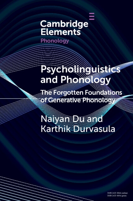 Front cover_Psycholinguistics and Phonology