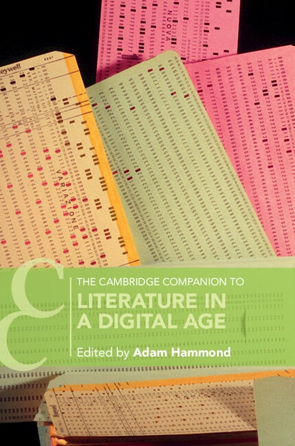 Couverture_The Cambridge Companion to Literature in a Digital Age