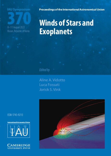 Front cover_Winds of Stars and Exoplanets (IAU S370)