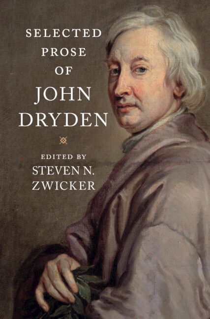 Couverture_Selected Prose of John Dryden