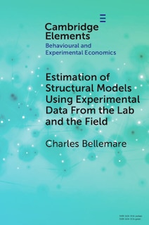 Front cover_Estimation of Structural Models Using Experimental Data From the Lab and the Field