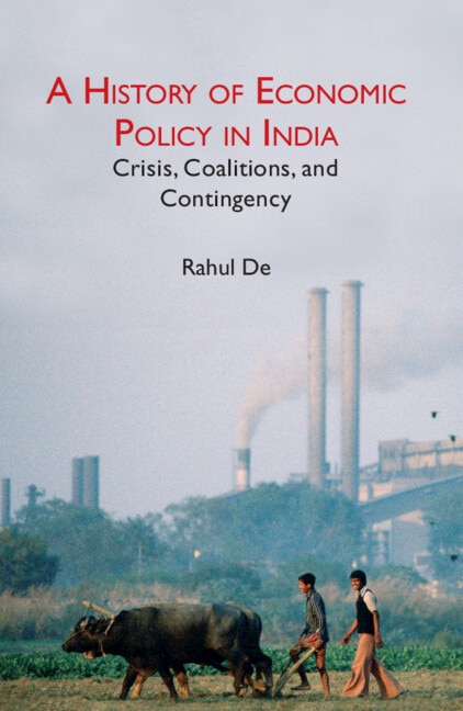 Front cover_A History of Economic Policy in India
