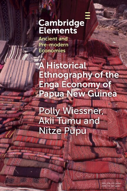 Front cover_A Historical Ethnography of the Enga Economy of Papua New Guinea