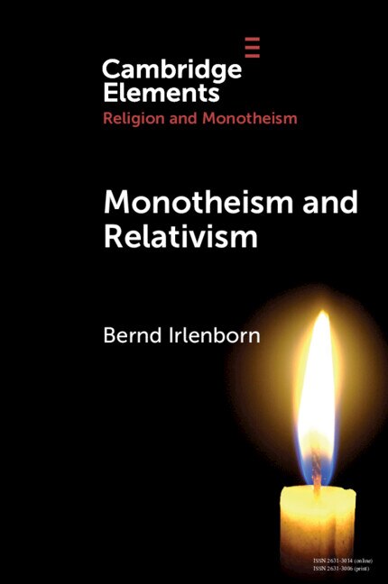Couverture_Monotheism and Relativism