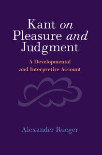 Front cover_Kant on Pleasure and Judgment