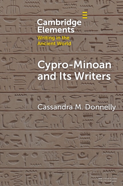 Couverture_Cypro-Minoan and Its Writers