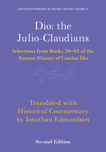 Couverture_Dio: the Julio-Claudians