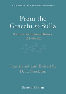 Front cover_From the Gracchi to Sulla
