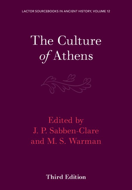 Couverture_The Culture of Athens: Volume 3